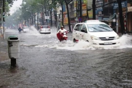 越南胡志明市最近连续遭受大雨影响 （图片来源于网络）