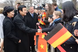 组图：越德建交45周年：两国战略伙伴关系不断向前发展