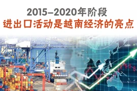 图表新闻：2015-2020年阶段进出口活动是越南经济的亮点