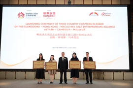 进一步加强中国粤港澳大湾区与越南等东盟各国企业家合作对接