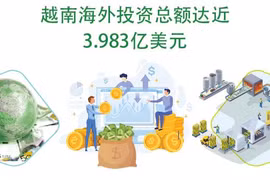 图表新闻：2022年前9个月越南海外投资总额达近3.983亿美元