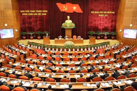 越共第十二届中央委员会第十三次全体会议在河内开幕