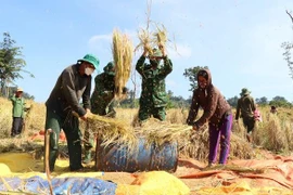 组图：西原边界军民鱼水深情