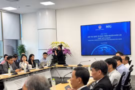 研讨会场景。图自越通社