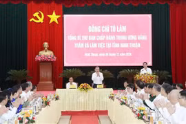 会议场景。图自越通社