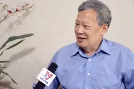 中国国际问题研究中心研究员，越南问题观察家，原新华社河内分社首席记者凌德权。图自越通社