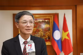 越南驻老挝大使馆临时代办潘明战。图自越通社