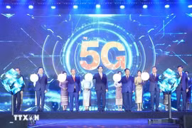 Unitel 5G服务业务正式开业。图自越通社