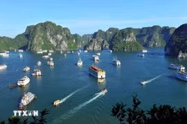 广宁省下龙湾美景。图自越通社