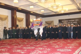 原越共中央总书记杜梅吊唁仪式在胡志明市举行（组图）