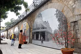 冯兴壁画街上的河内记忆（组图）