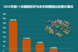 互动图表：2022年前11月越南经济发展形势