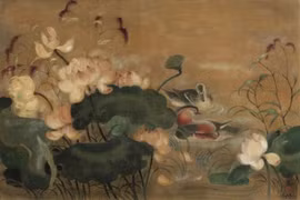 越南著名画家黎普以120万欧元在巴黎苏富比成功拍卖