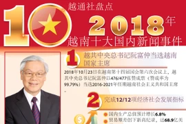 图表新闻：越通社盘点2018年越南十大国内新闻事件