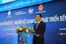 越南科学技术部副部长裴世维。图自越通社
