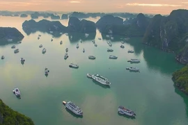 长达30秒的越南旅游宣传片10月20日晚在英国旅游卫视（Travel Channel）上播出（图片来源：vnexpress.net）