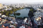 河内还剑湖。图自越通社