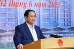 越南政府总理范明政6月2日主持召开全国视频会议。图自越通社