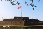 世界文化遗产——顺化古都遗迹群旗台。图自越通社