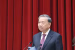 越共中央总书记苏林。图自越通社
