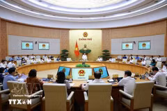 政府总理黎明兴主持2026年7月例行会议会议 图自越通社