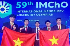 第59届门捷列夫国际化学奥林匹克竞赛: 越南四名学生全部获奖