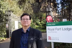 英国布里斯托大学高级讲师胡国俊博士 图自越通社