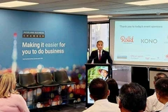 新西兰—越南商务理事会（NZVBC）成立仪式于1月28日在奥克兰市举行 图自越通社