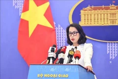 越南外交部发言人范秋恒 图自越通社