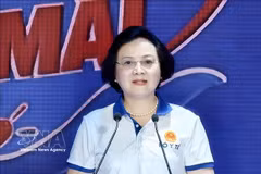 越南政府副总理范氏清茶 图自越通社