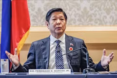 菲律宾总统费迪南德·罗慕尔德兹·马科斯 图自共同社/越通社
