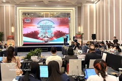 会议场景 图自越通社