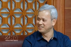 经济专家、原计划与投资部（现财政部统计局）统计总局局长阮碧林 图自越通社