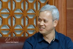 经济专家、原计划与投资部（现财政部统计局）统计总局局长阮碧林 图自越通社