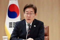 韩国总统李在明。图自越通社