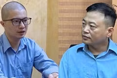 傅德南与阮和平 图自congan.com.vn