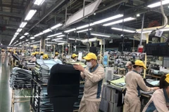 丰田纺织（河内）公司的生产活动 图自越通社