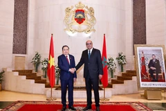 越南国会主席陈青敏与摩洛哥参议长举行会谈