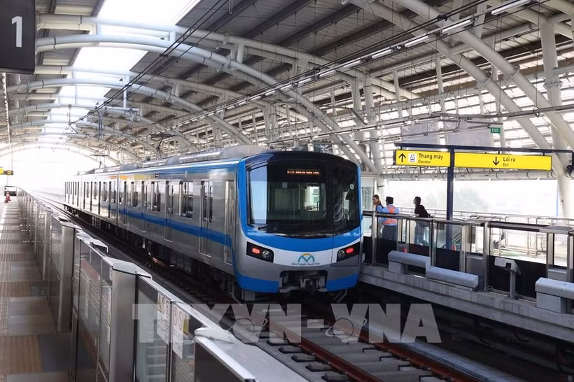 胡志明市规划建设27条地铁线路，总长度超过1000公里。图片来源：越通社