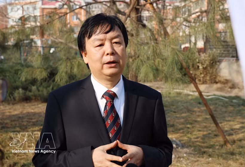 北京外国语大学东南亚研究中心主任米良教授。图片来源：越通社