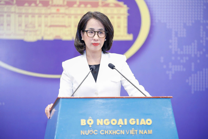 越南外交部发言人范秋姮。