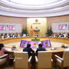 越南政府总理范明政主持召开政府常务会议。图自越通社