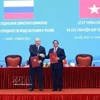 2025年1月14日，两国总理在河内签署了关于俄罗斯联邦总理米哈伊尔·弗拉基米罗维奇·米舒斯京对越南进行正式访问成果的联合公报。图自越通社