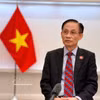 越共中央政治局委员、越南外交部长黎怀忠。图自越通社
