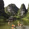 宁平省长安旅游区是游客的热门目的地。图自越通社