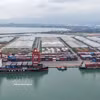 2025年2月投入运营的朱莱国际港2号码头。图自越通社