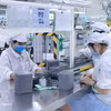 位于富寿省平川一工业园（富寿）的星工越南公司电子元件生产车间。图自越通社
