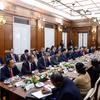 会谈现场。图自越通社