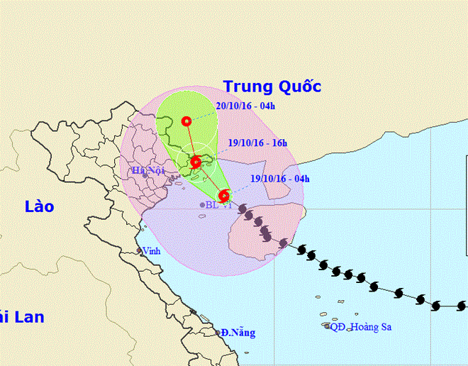 第七号台风袭击北部湾风力下降至11级 ảnh 1 第七号台风袭击北部湾风力下降至11级 ảnh 1