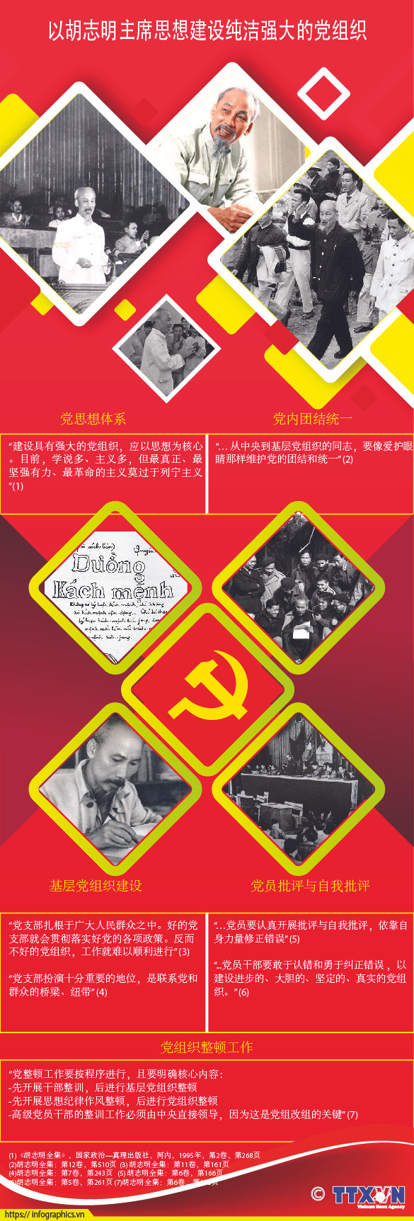 图表新闻：以胡志明主席思想建设春节强大的党组织 ảnh 1